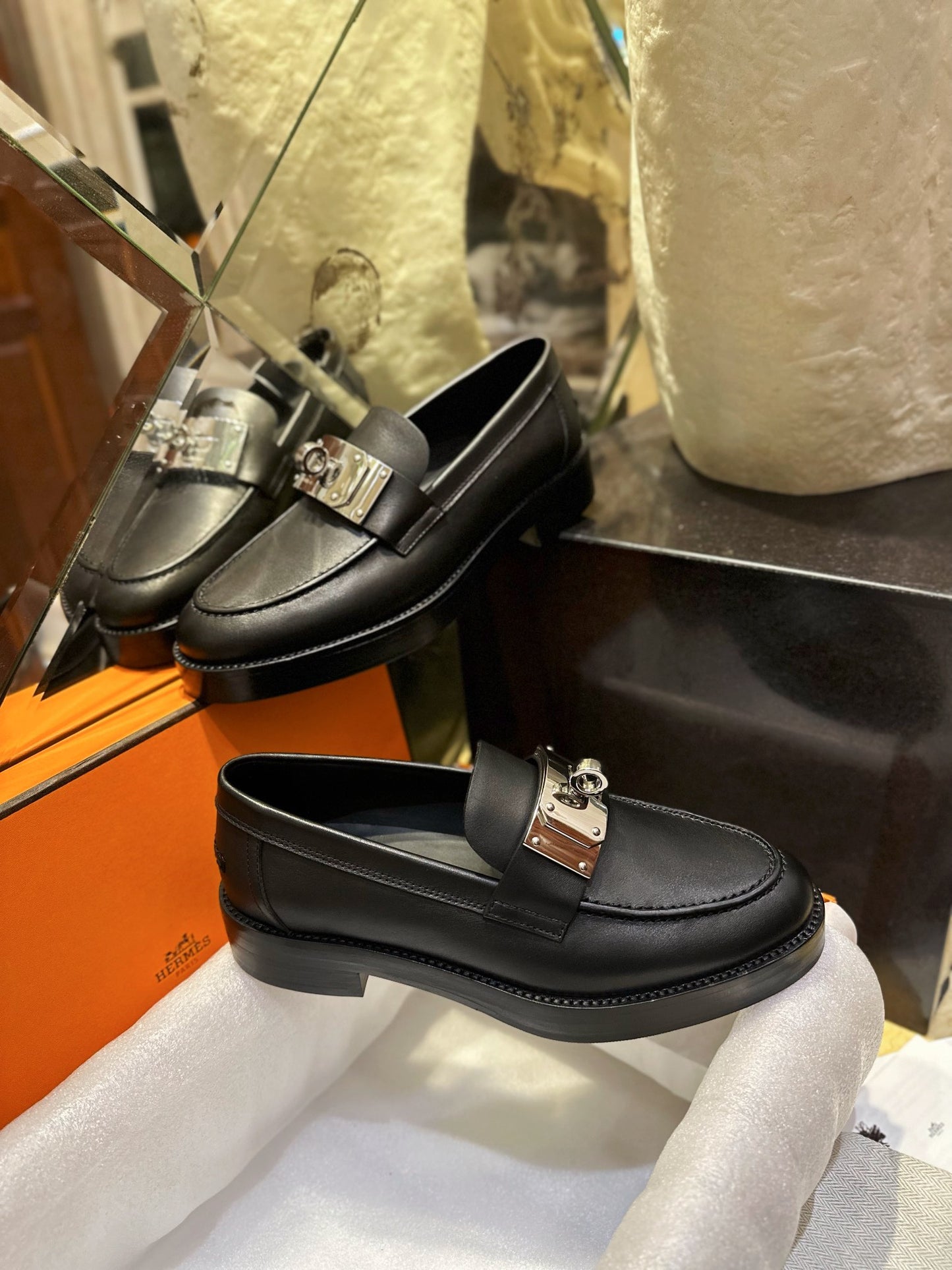 HERMES LOAFERS