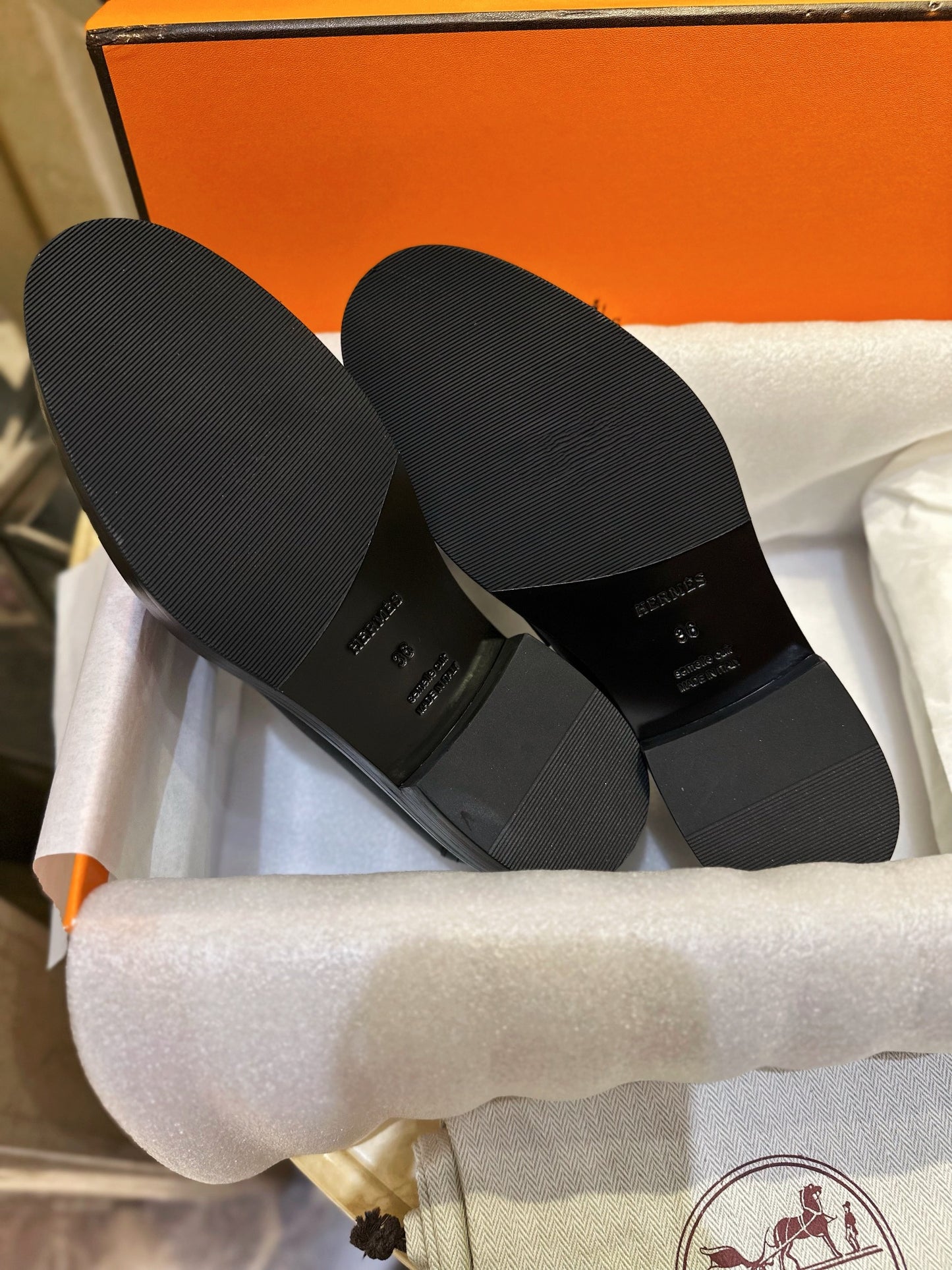 HERMES LOAFERS