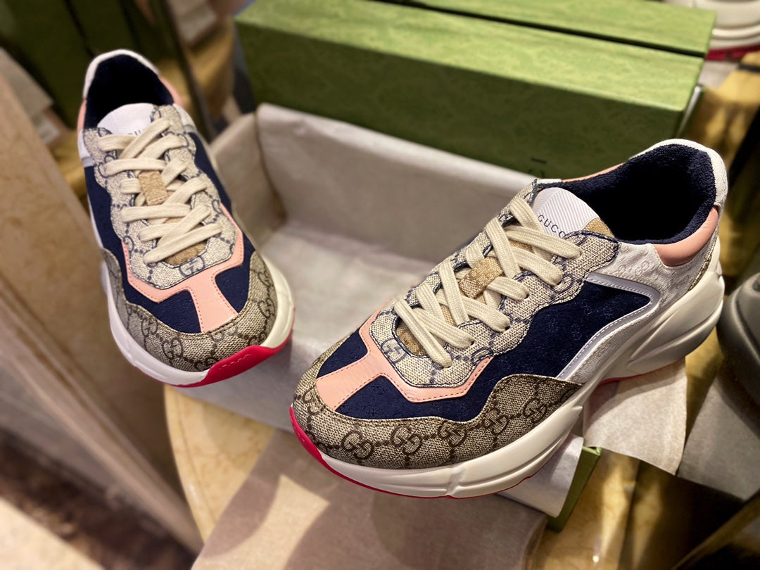 GUCCI 𝐑𝐡𝐲𝐭𝐨𝐧 Sneakers