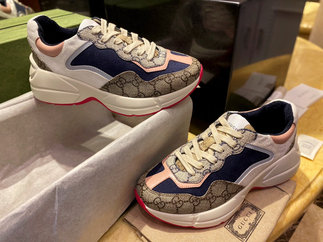 GUCCI 𝐑𝐡𝐲𝐭𝐨𝐧 Sneakers