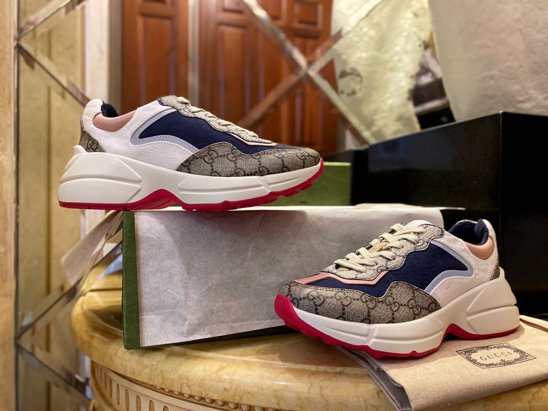 GUCCI 𝐑𝐡𝐲𝐭𝐨𝐧 Sneakers