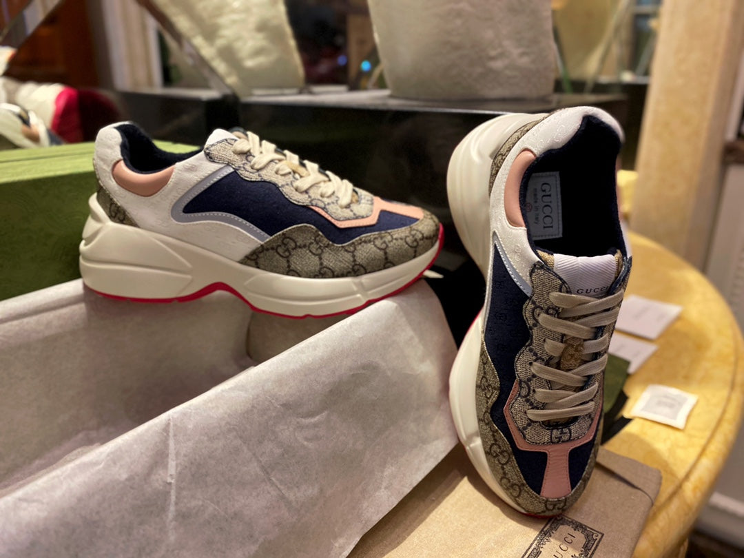 GUCCI 𝐑𝐡𝐲𝐭𝐨𝐧 Sneakers