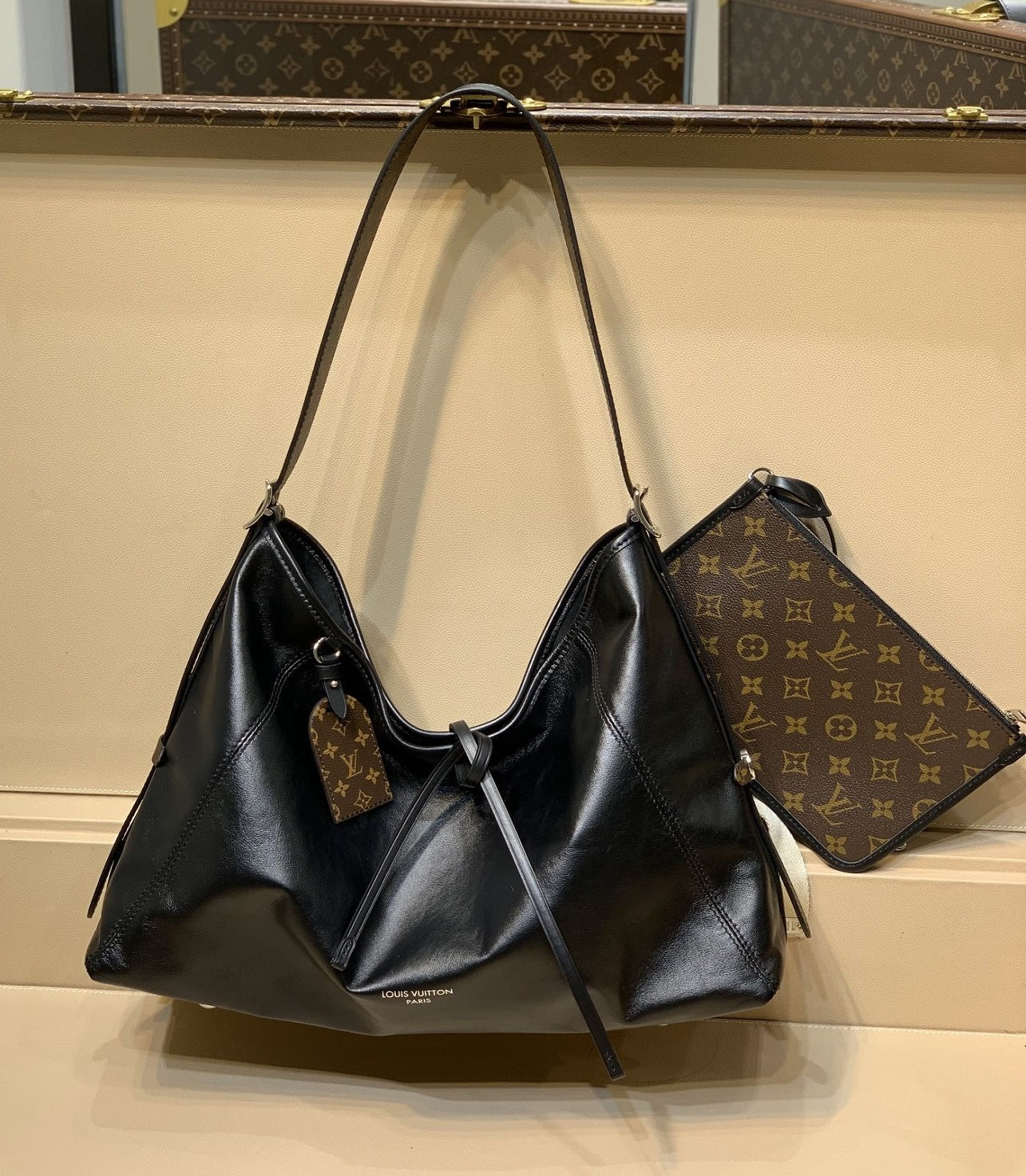 LV CarryAll Dark Bag