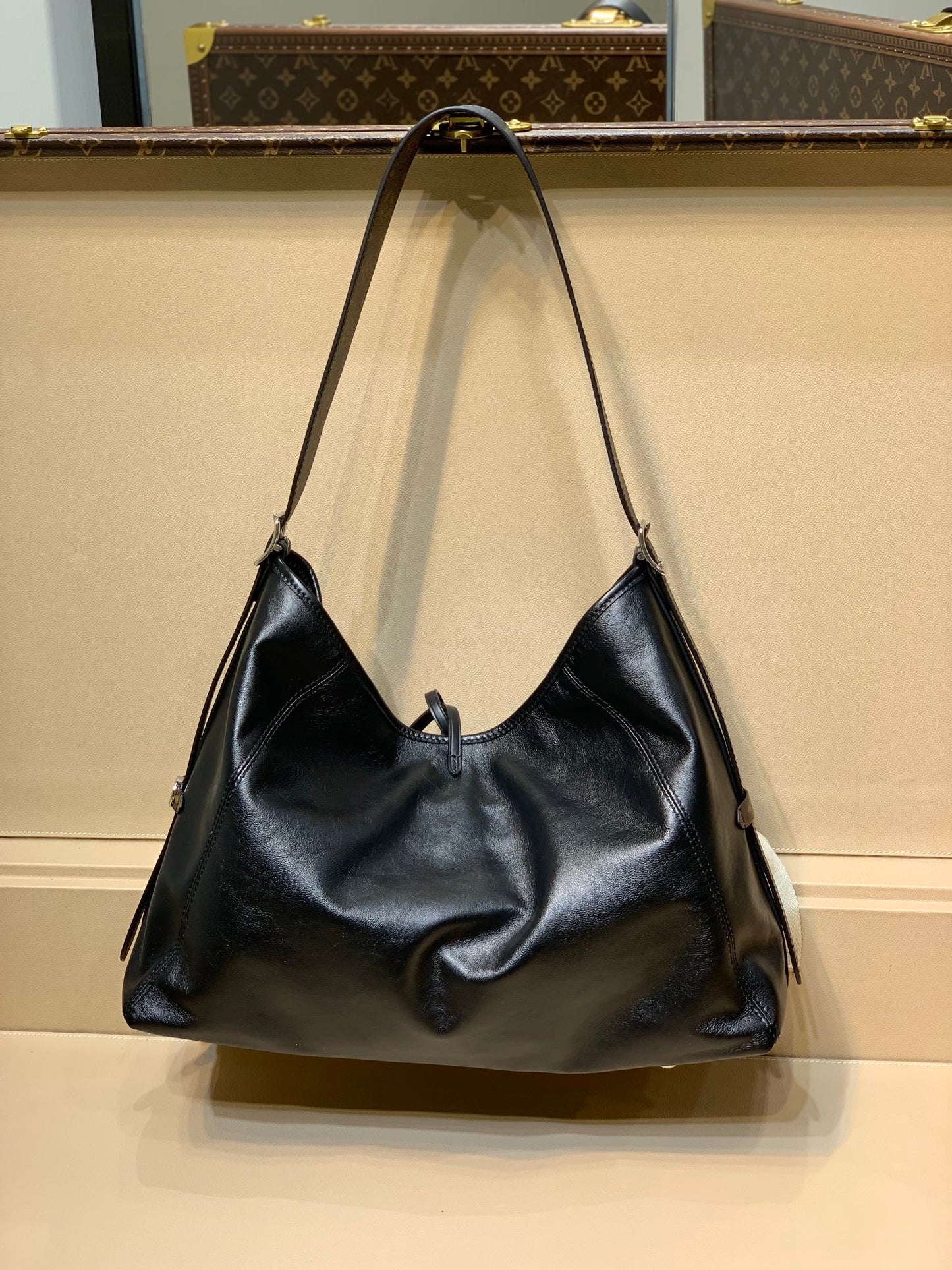 LV CarryAll Dark Bag