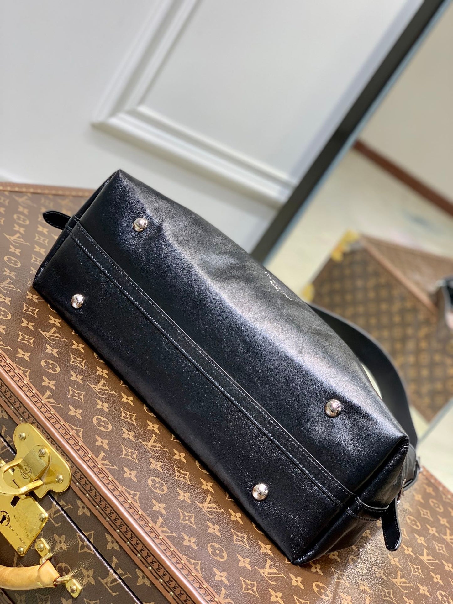 LV CarryAll Dark Bag