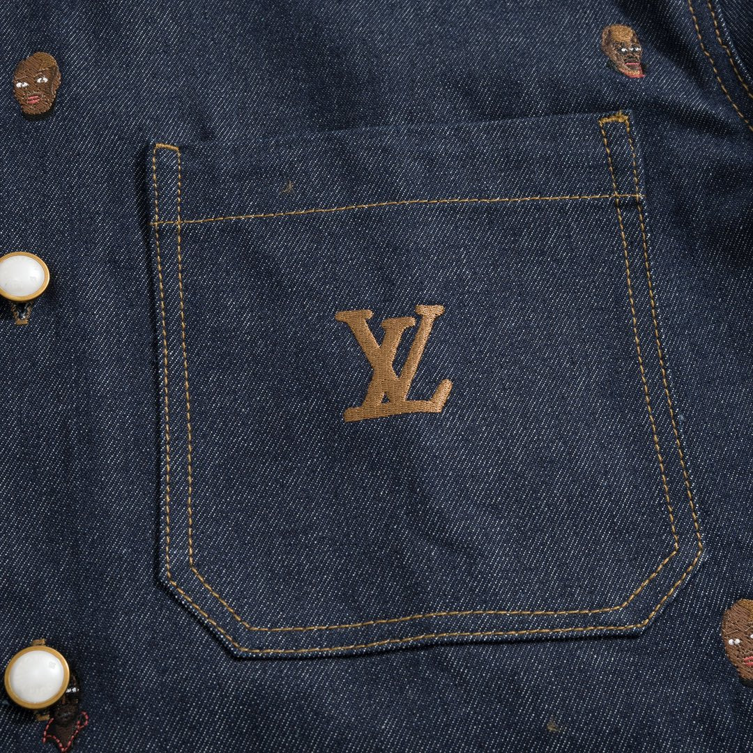 LV 24ss Denim shirt